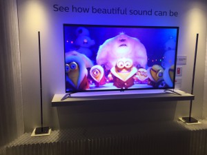 Philips met losse speakers zeer mooi geluid!!